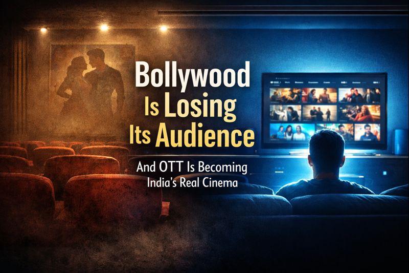 Bollywood Is Losing Its Audience and OTT is becoming real cinema in India