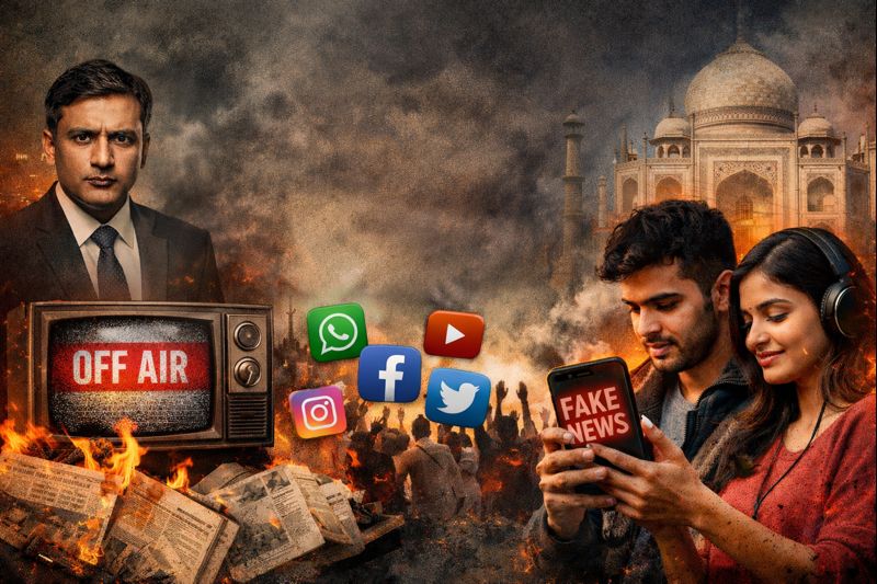 Social Media Is Replacing Indian News