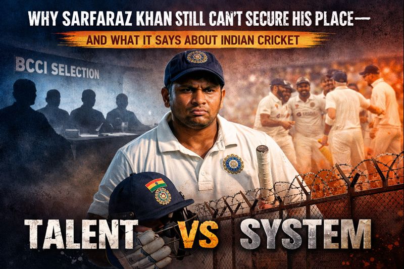 Sarfaraz Khan Test career