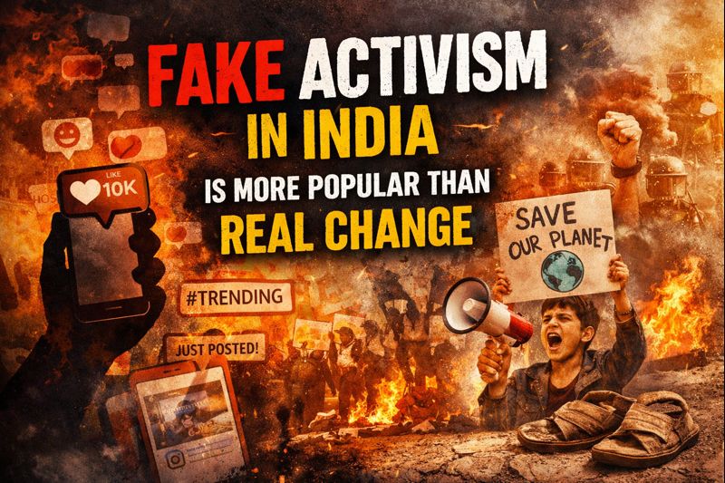 Fake Activism in India Is More Popular Than Real Change