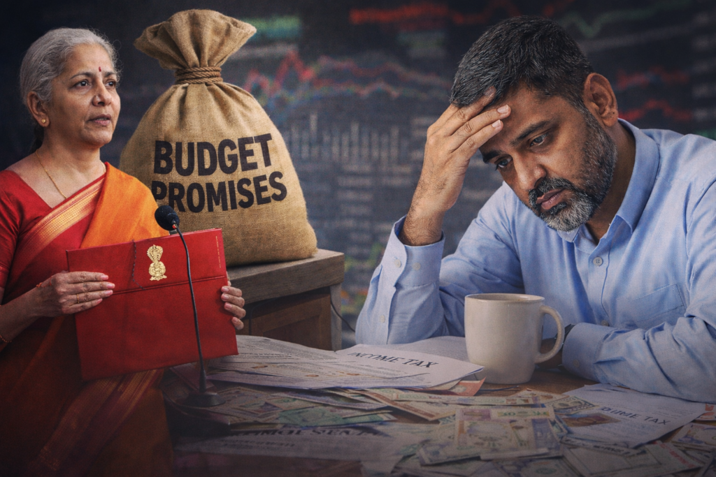 Budget promises for salaried Indians