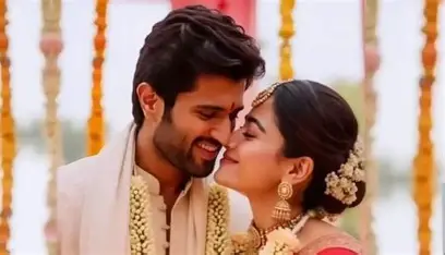 The Wedding Everyone Saw Coming, But No One Could Confirm
For years, fans tracked every public appearance. Every airport spotting. Every festival photo. Every social media interaction was decoded like a crime thriller.
The Rashmika Mandanna Vijay Deverakonda wedding became one of those topics that trended repeatedly without ever being officially acknowledged. That made the fascination even stronger.
Their on-screen chemistry in Geetha Govindam gave fans the first spark. The film’s success only amplified shipping culture. Since then, speculation never really stopped.
When confirmation finally arrived, it did not feel shocking. It felt inevitable.
And that inevitability is part of why the story exploded.