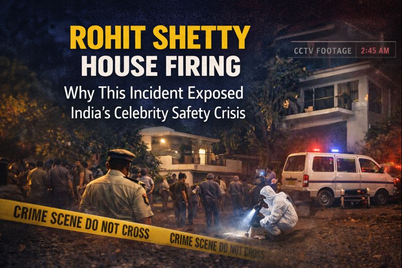 Rohit Shetty house firing