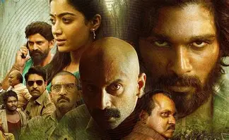 Pushpa franchise action scene dramatic frame