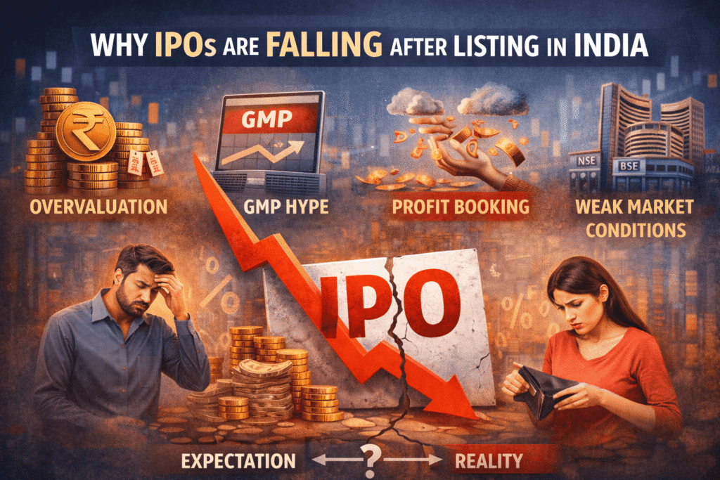 why IPO oversubscription loss happens after listing