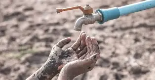 Water Crisis in India affecting urban water supply and daily life in cities