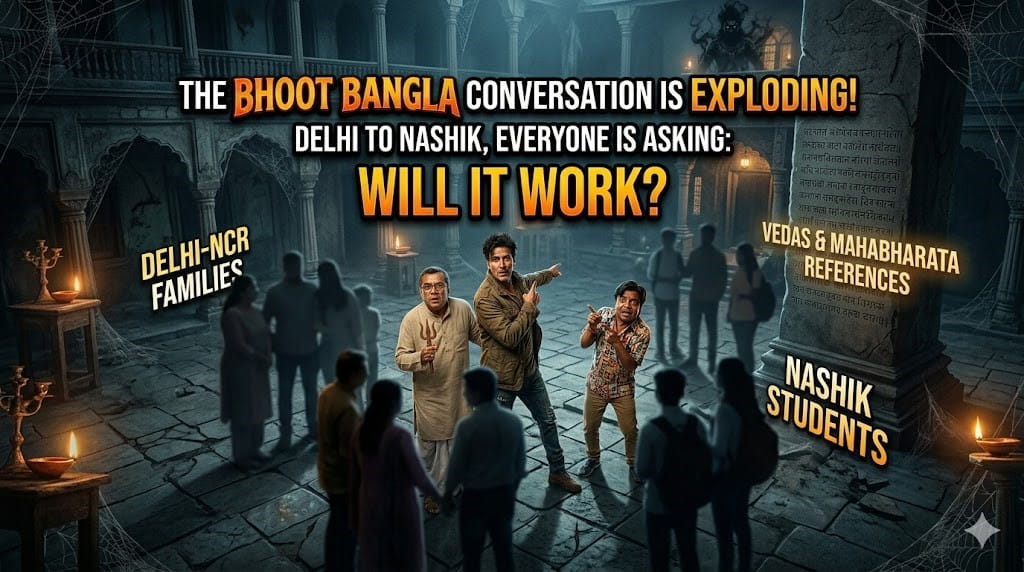 Akshay Kumar Bhoot Bangla review image with budget and advance booking data