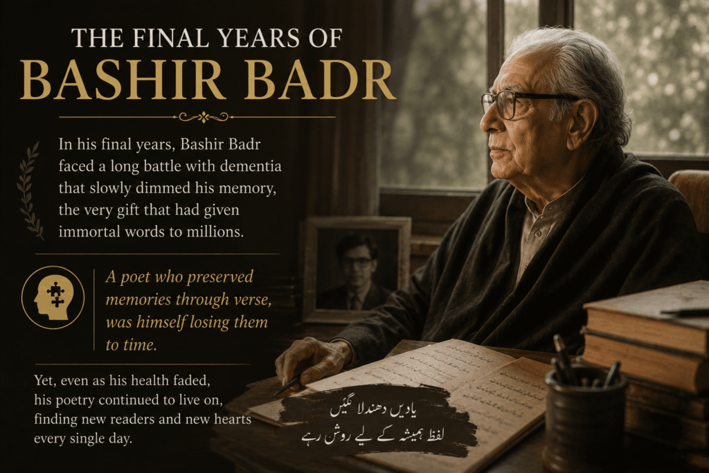 Bashir Badr legendary Urdu poet dies at 91 leaving behind a timeless literary legacy