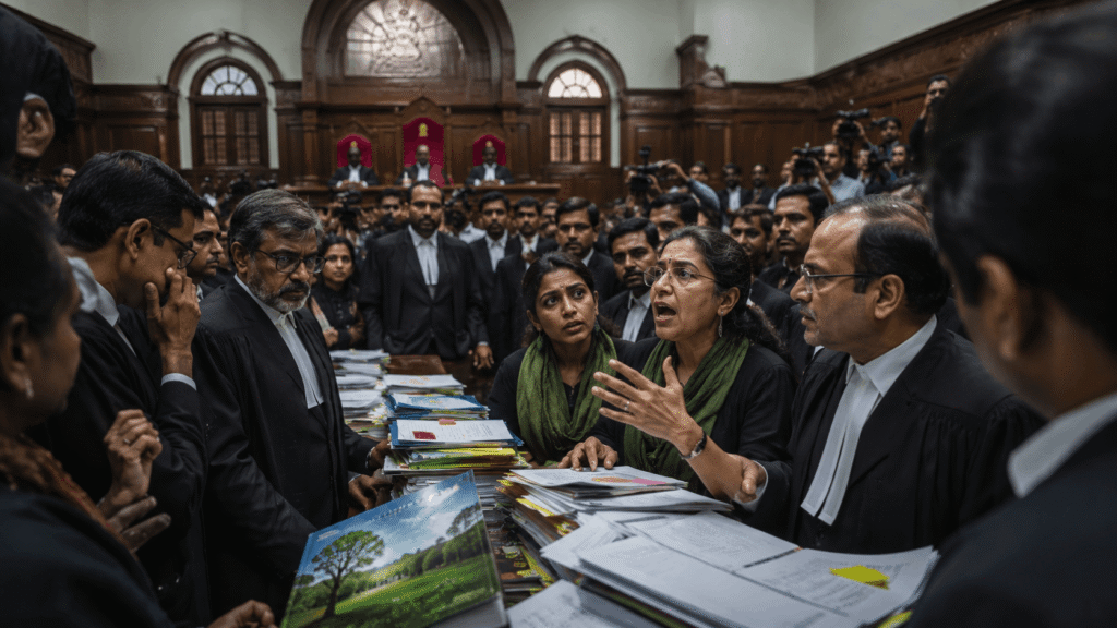 Indian lawyers and environmental activists reacting to CJI remarks on environmental litigants