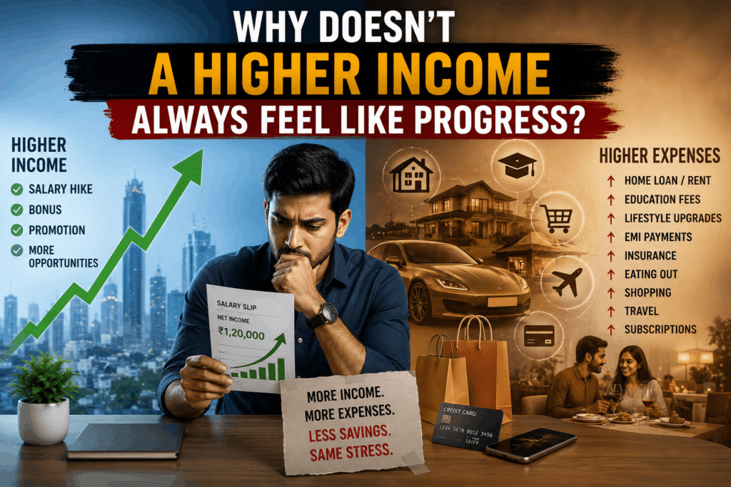 Middle-class Indians managing rising household expenses in 2026