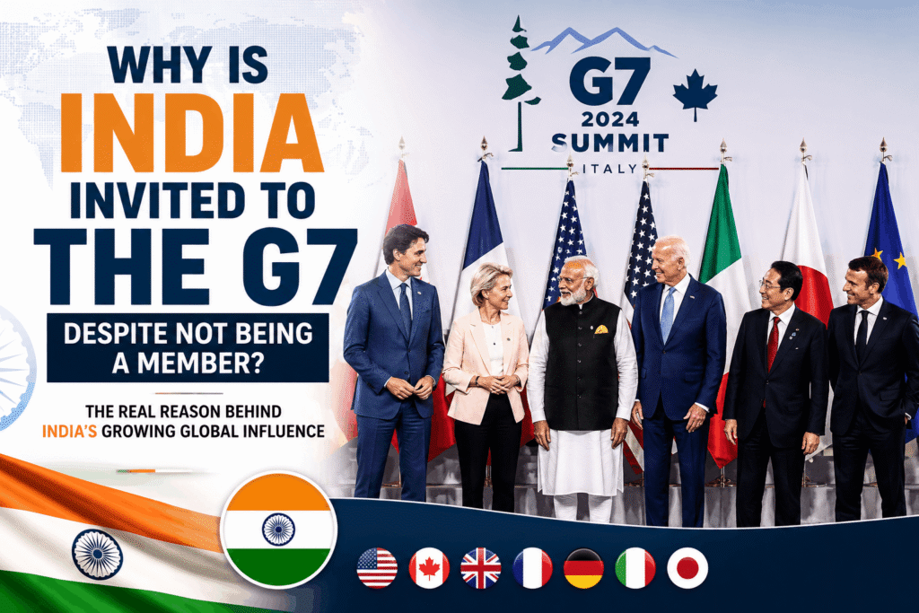 India invited to G7 summit alongside world leaders despite not being a member