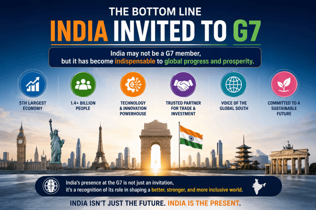India invited to G7 summit alongside world leaders despite not being a member