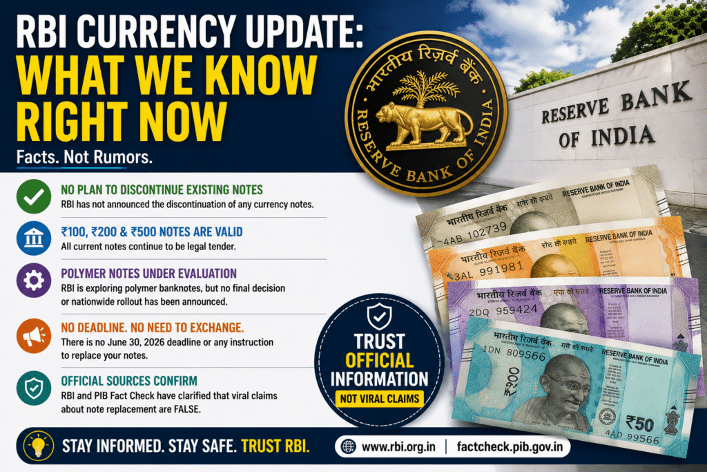 Are Paper Currency Notes Being Discontinued In India? Latest RBI clarification on plastic notes