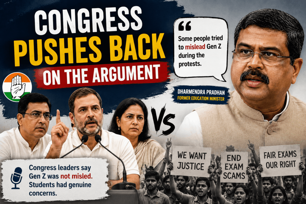 Dharmendra Pradhan Gen Z statement after resignation