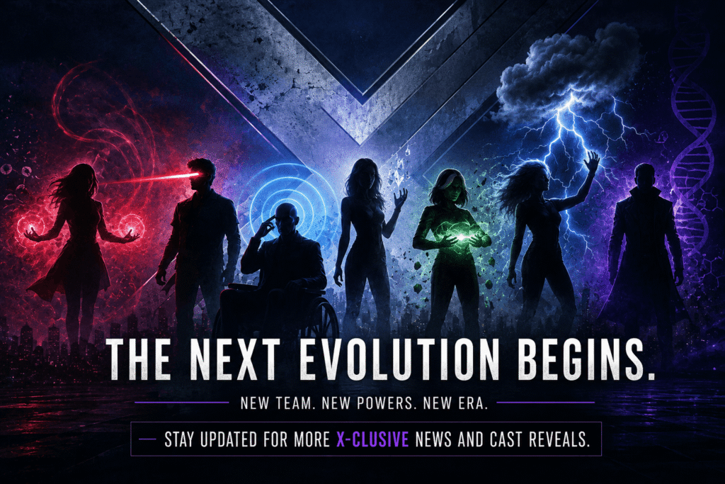 Marvel Studios X-Men cast featuring the new mutant team